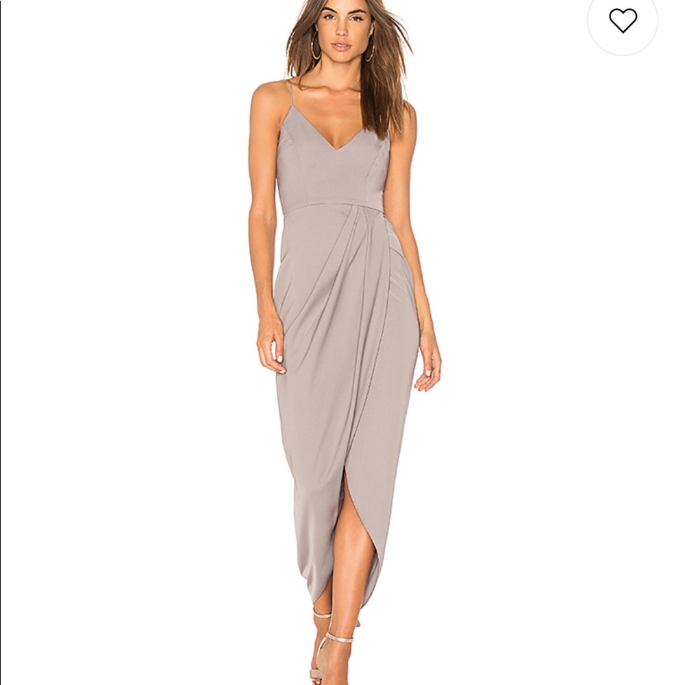 Shona Joy- CORE COCKTAIL DRESS - GREY - U